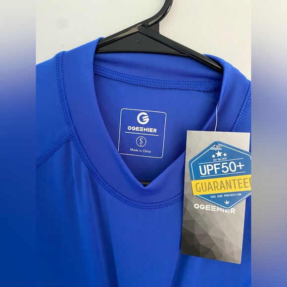 Blue Swim Shirt - Picture 2 of 5